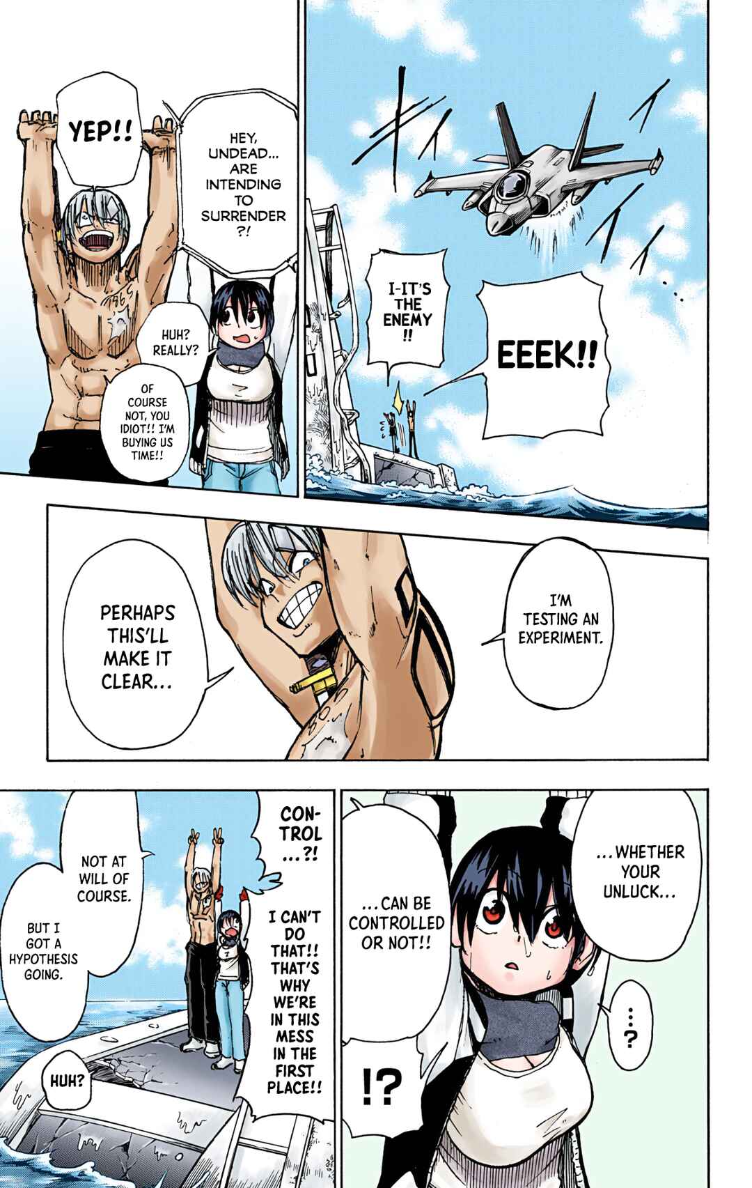 Page 13 Chapter 4 Undead Unluck (Official Colored)