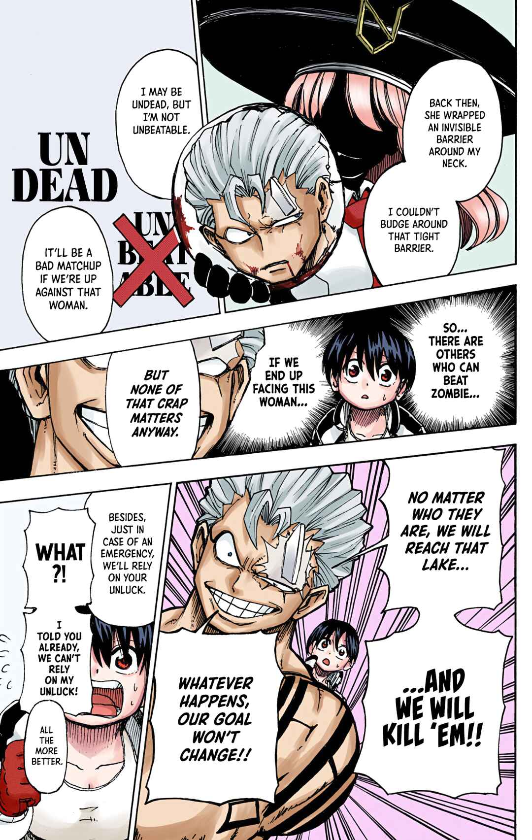 Page 7 Chapter 4 Undead Unluck (Official Colored)