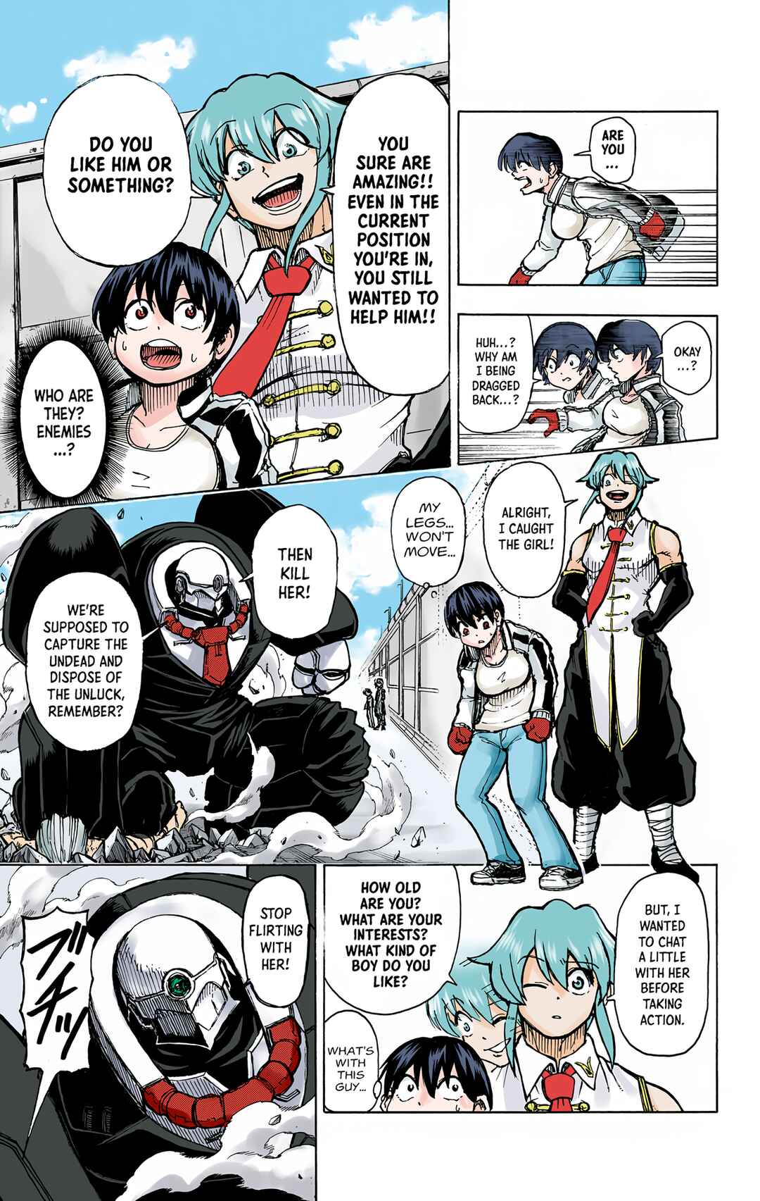 Page 13 Chapter 2 Undead Unluck (Official Colored)