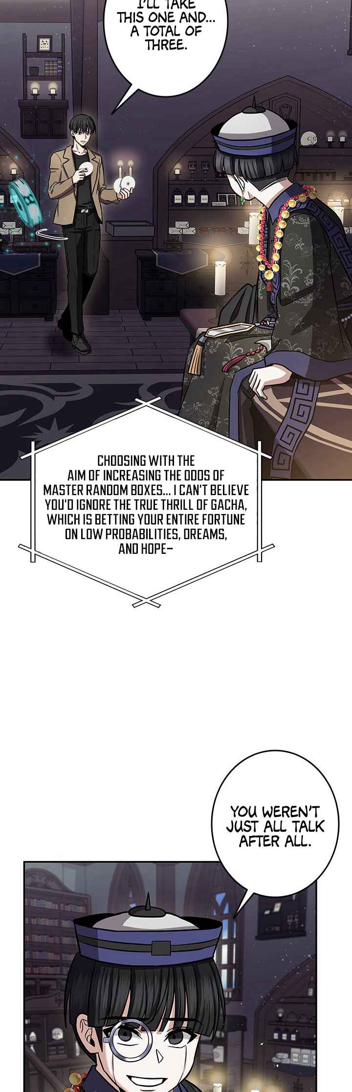Page 47 Chapter 7 King of Gacha ~God’s Gamer~