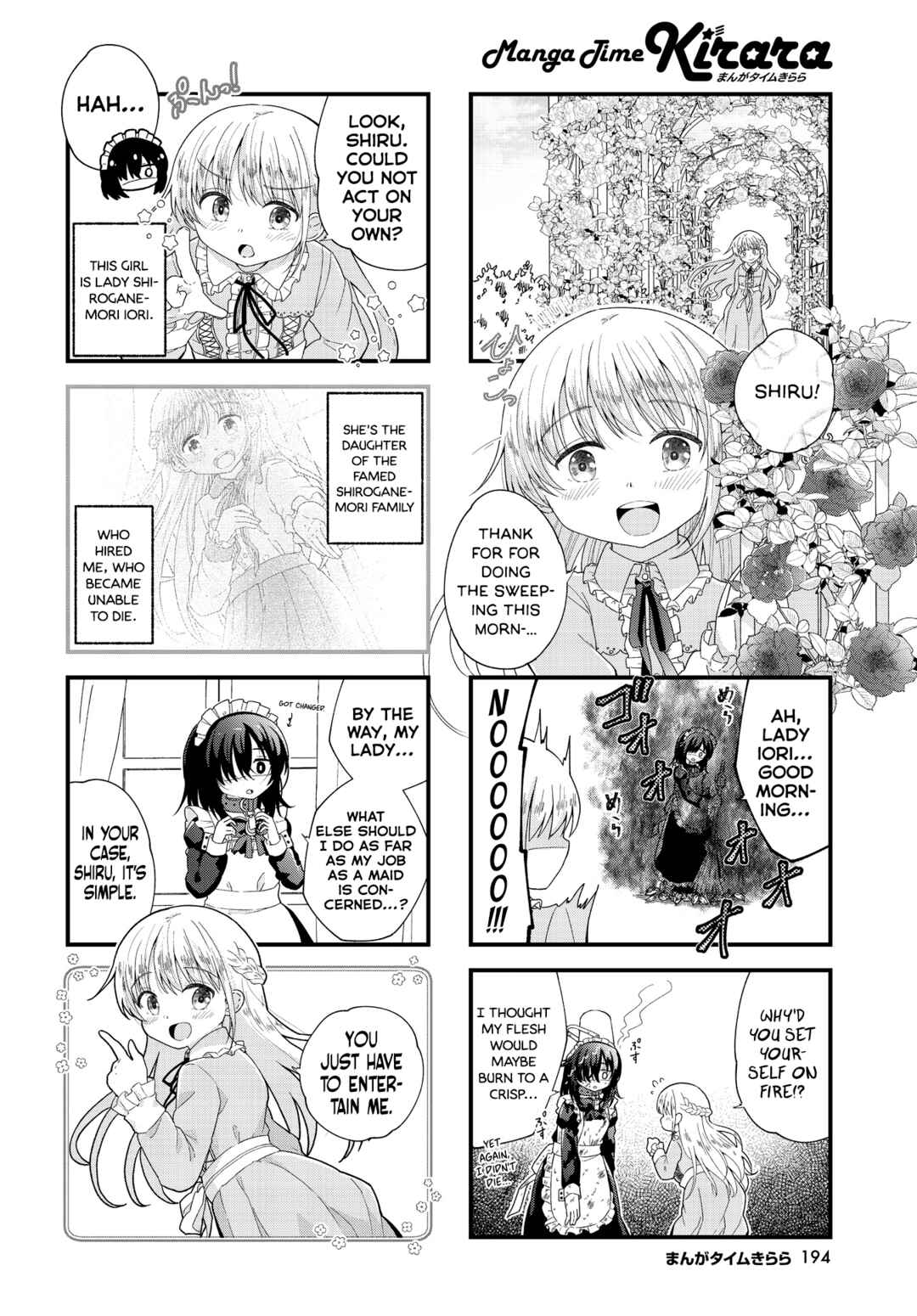 Page 2 Chapter 2 Undead Girl Dreams of an Angel