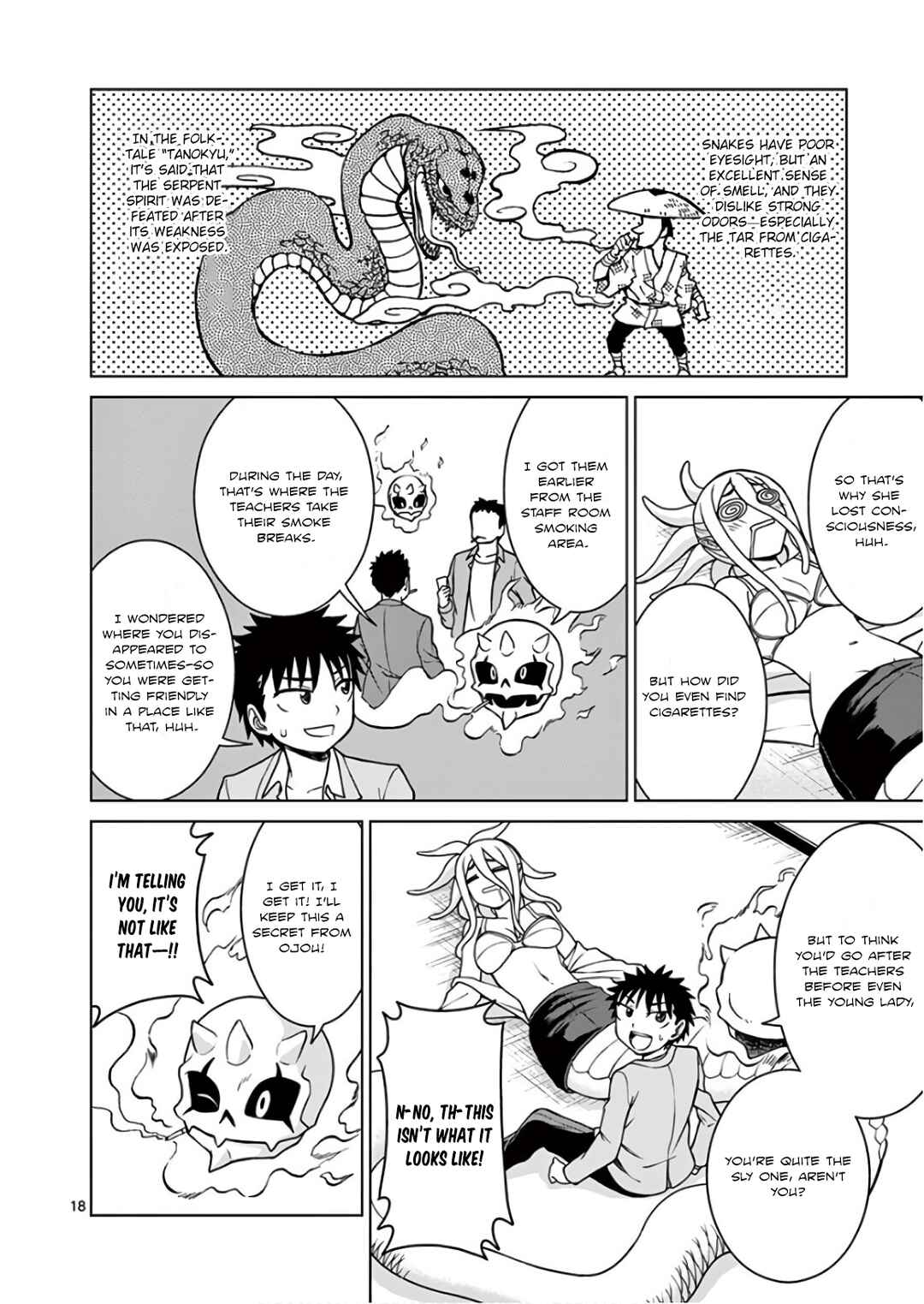 Page 18 Chapter 5 Oni Gyaru-san! Kikisemaru!!