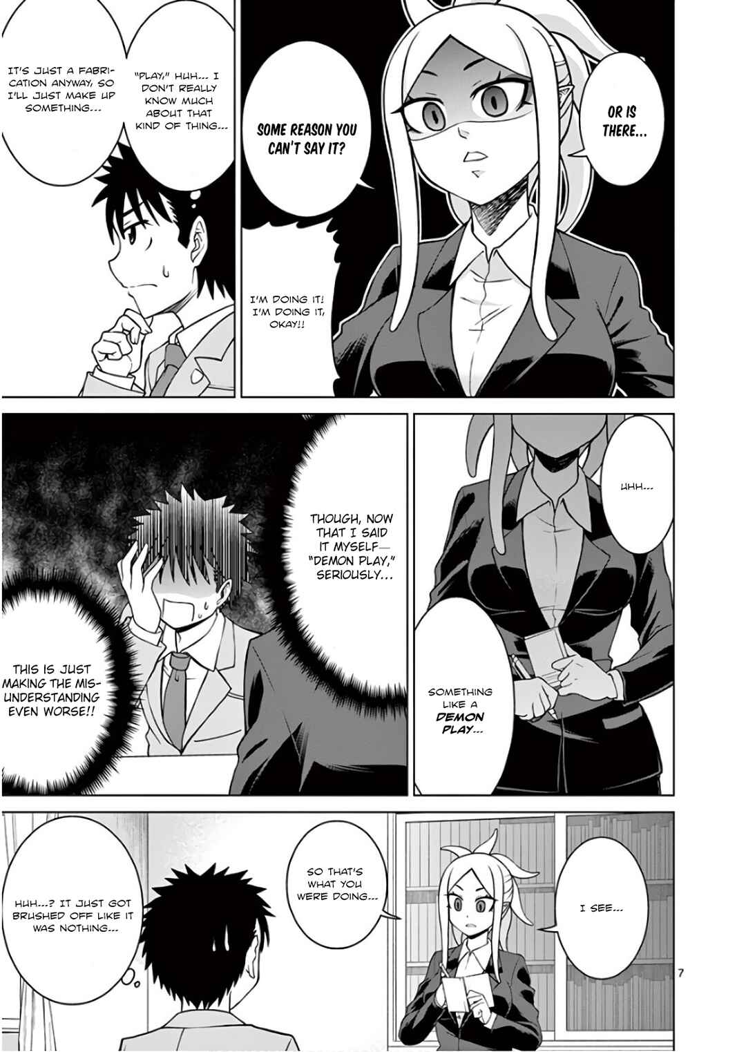 Page 7 Chapter 5 Oni Gyaru-san! Kikisemaru!!