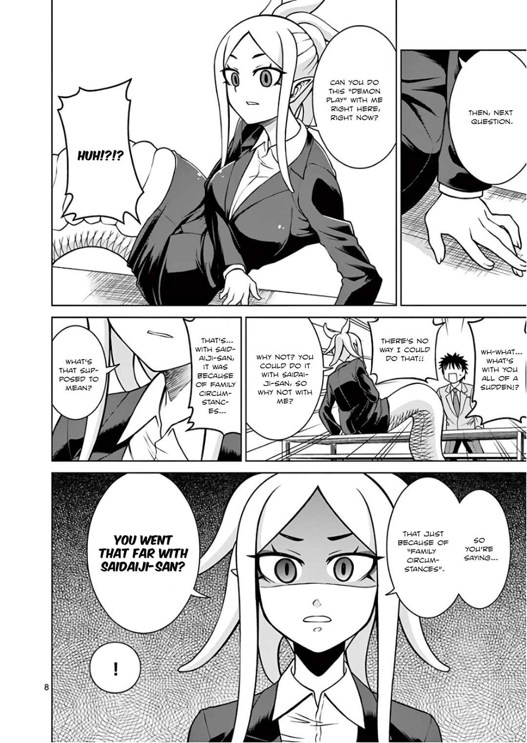 Page 8 Chapter 5 Oni Gyaru-san! Kikisemaru!!