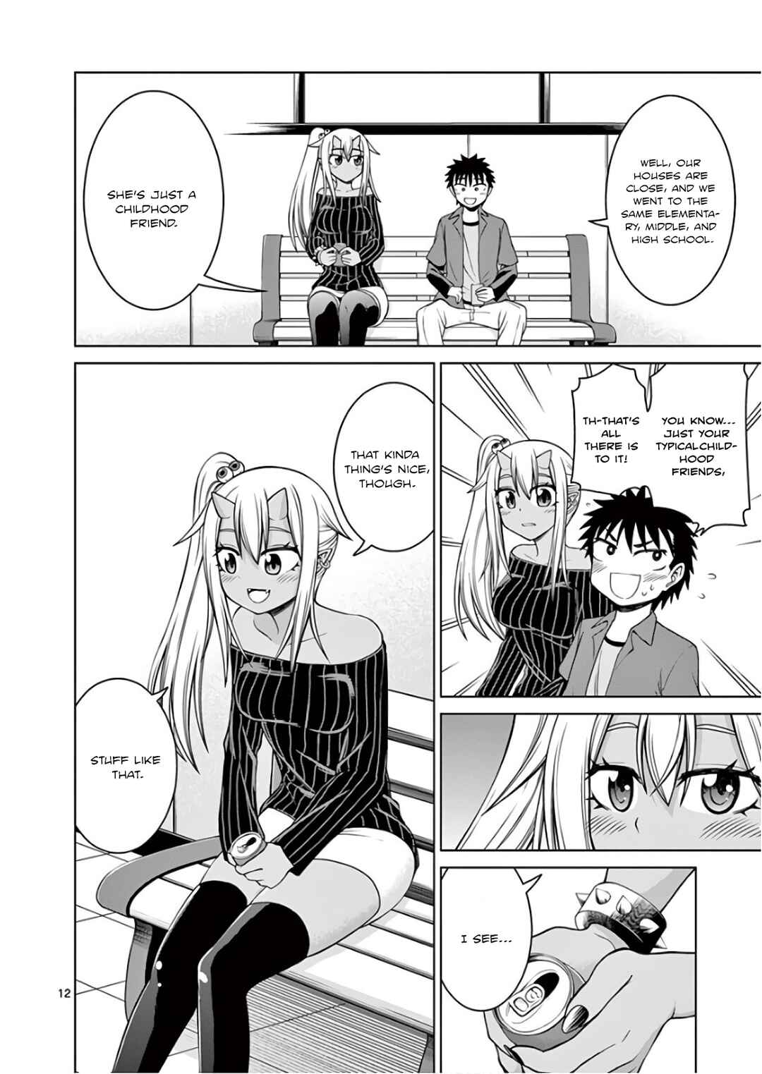 Page 12 Chapter 3 Oni Gyaru-san! Kikisemaru!!