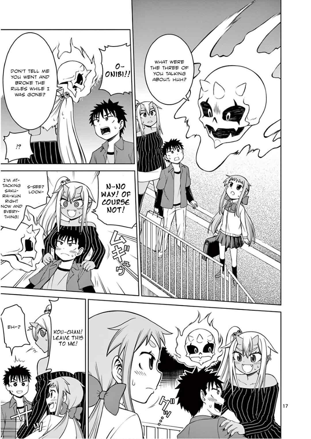 Page 17 Chapter 3 Oni Gyaru-san! Kikisemaru!!