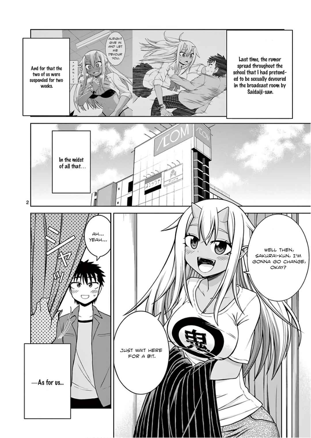 Page 2 Chapter 3 Oni Gyaru-san! Kikisemaru!!