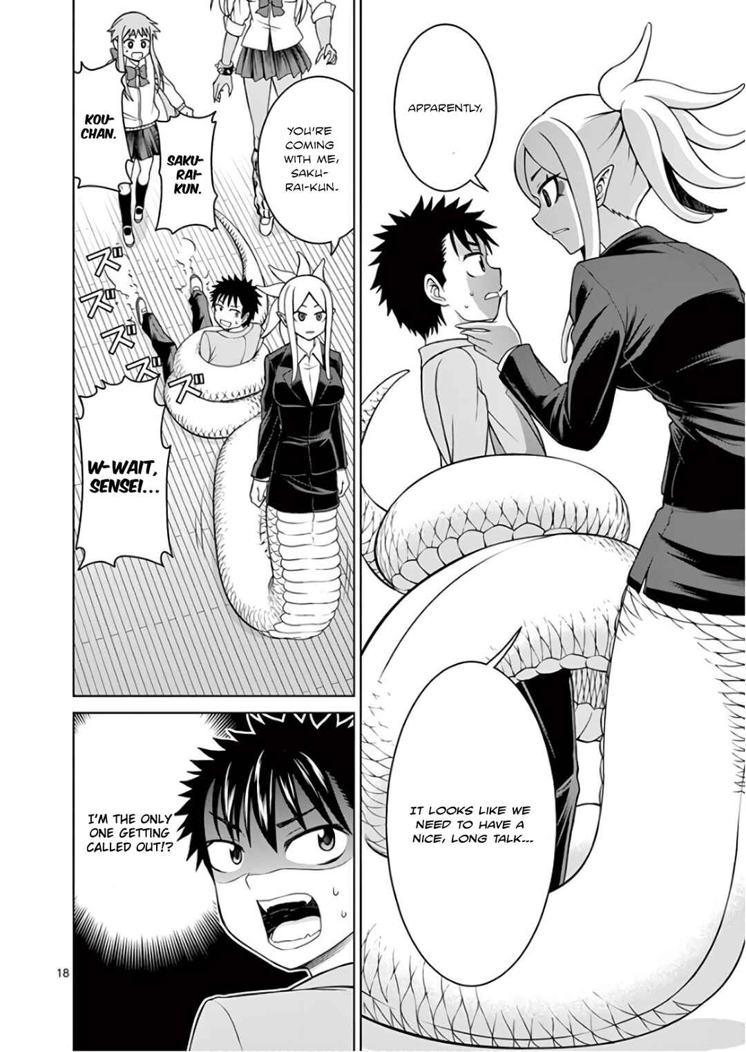 Page 18 Chapter 4 Oni Gyaru-san! Kikisemaru!!