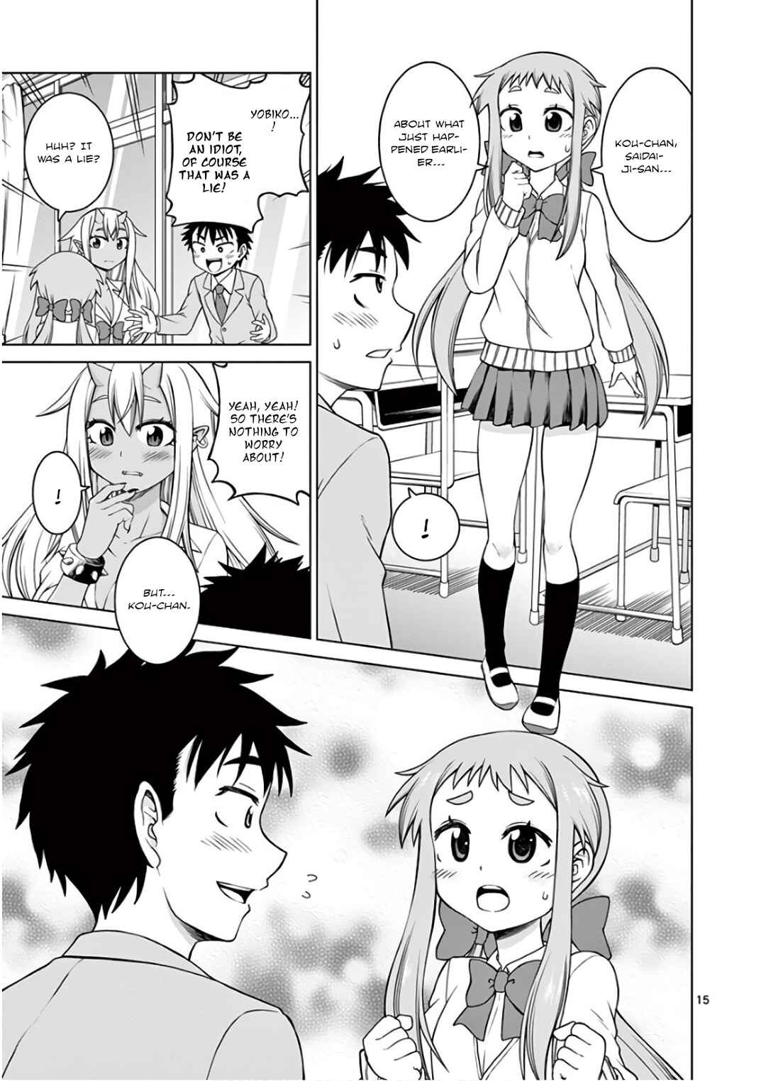 Page 15 Chapter 2 Oni Gyaru-san! Kikisemaru!!
