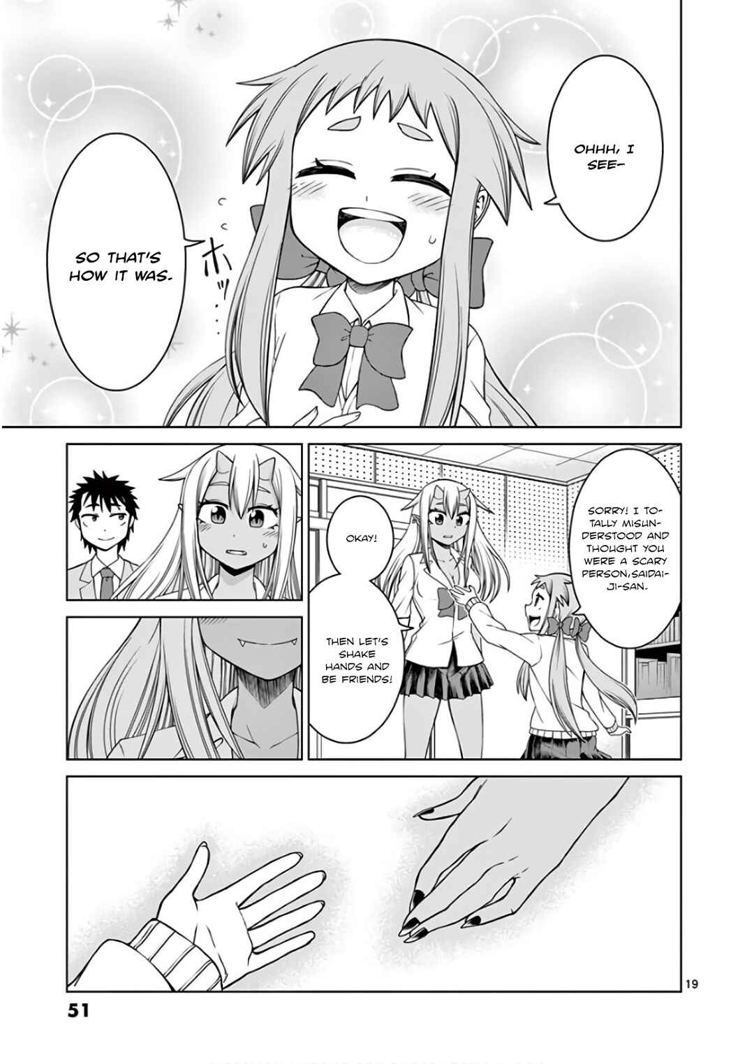 Page 19 Chapter 2 Oni Gyaru-san! Kikisemaru!!