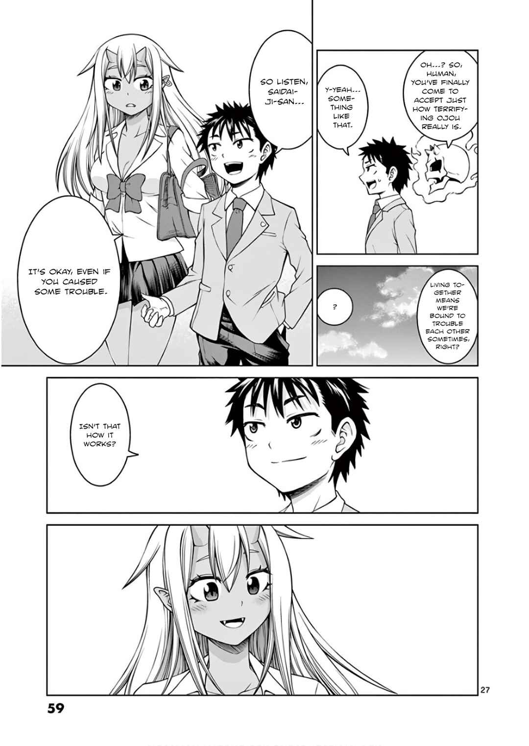 Page 27 Chapter 2 Oni Gyaru-san! Kikisemaru!!