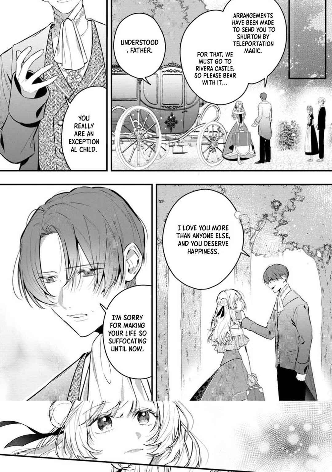 Page 22 Chapter 1 Kanjou ga Tenkou ni Haneisareru Tokushu Noryoku-Mochi Reijou wa Konyaku Kaishousareta no de Fumou no Daichi e Totsugitai