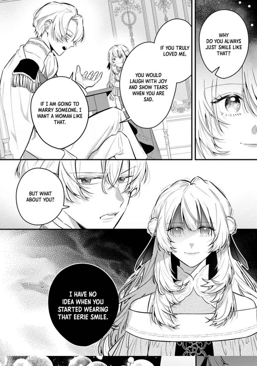 Page 4 Chapter 1 Kanjou ga Tenkou ni Haneisareru Tokushu Noryoku-Mochi Reijou wa Konyaku Kaishousareta no de Fumou no Daichi e Totsugitai