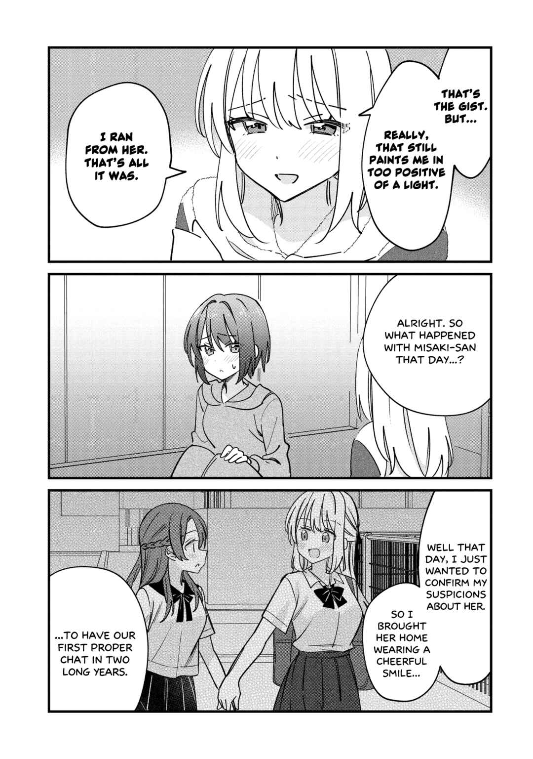 Page 15 Chapter 10.1 Kao dake yoi Classmate ga, Yatara to Guigui Kuru Yuri no Hanashi.