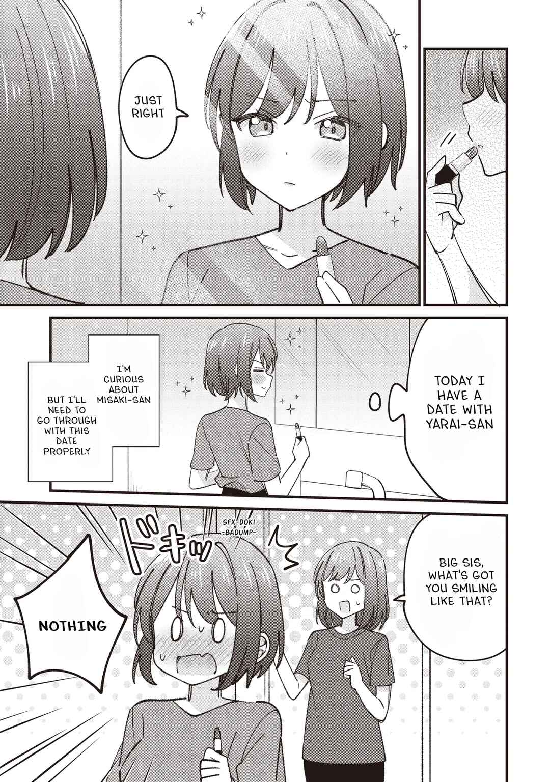 Page 1 Chapter 7 Kao dake yoi Classmate ga, Yatara to Guigui Kuru Yuri no Hanashi.