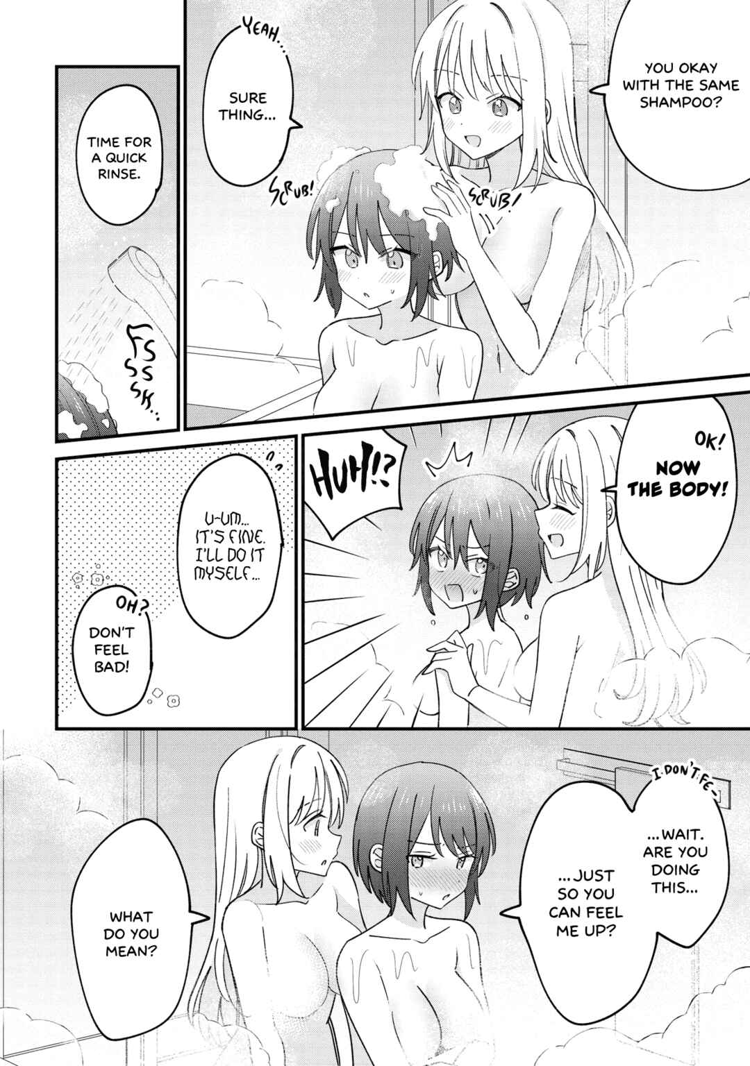 Page 1 Chapter 3.1 Kao dake yoi Classmate ga, Yatara to Guigui Kuru Yuri no Hanashi.