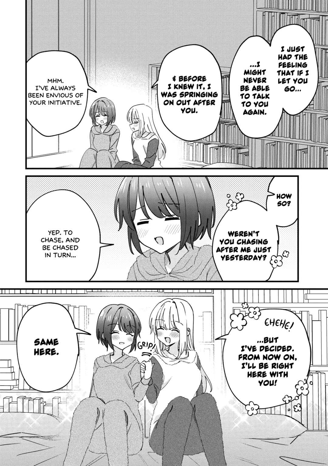 Page 14 Chapter 10 Kao dake yoi Classmate ga, Yatara to Guigui Kuru Yuri no Hanashi.
