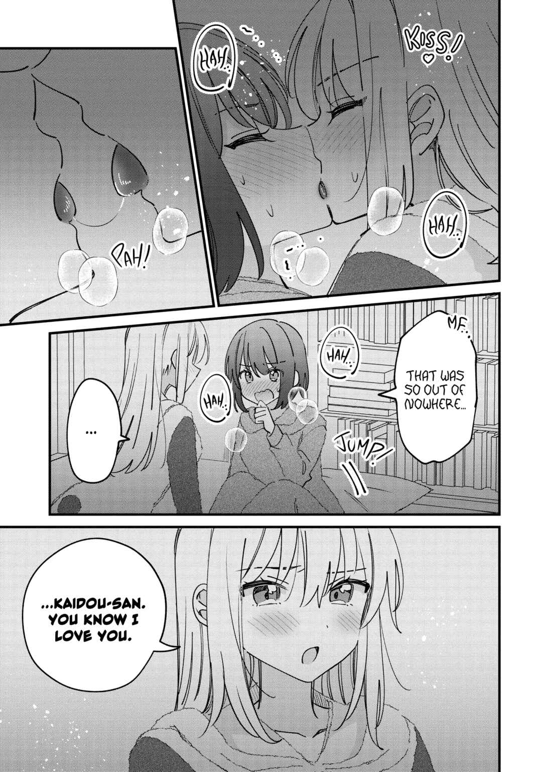 Page 3 Chapter 10 Kao dake yoi Classmate ga, Yatara to Guigui Kuru Yuri no Hanashi.