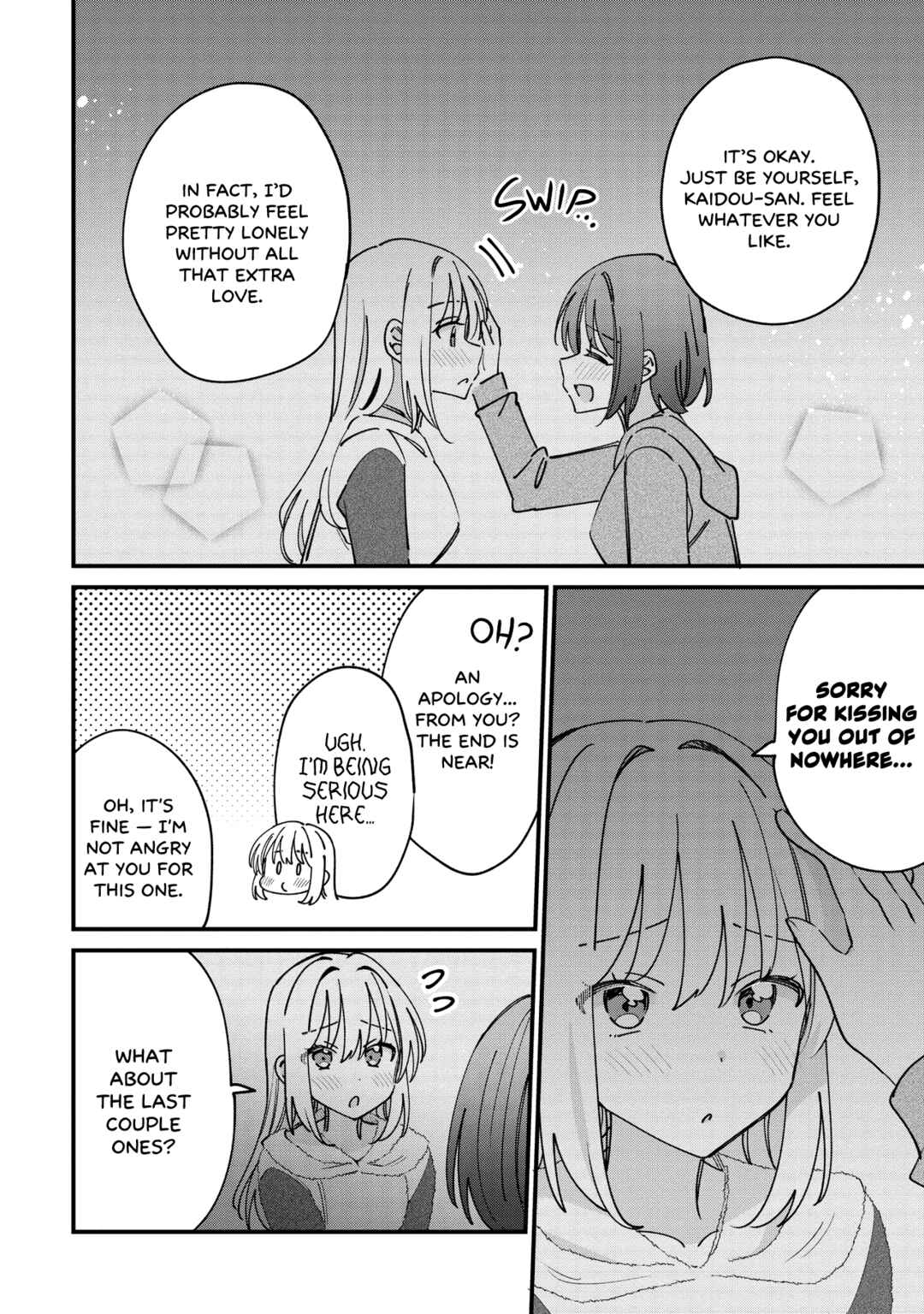Page 8 Chapter 10 Kao dake yoi Classmate ga, Yatara to Guigui Kuru Yuri no Hanashi.