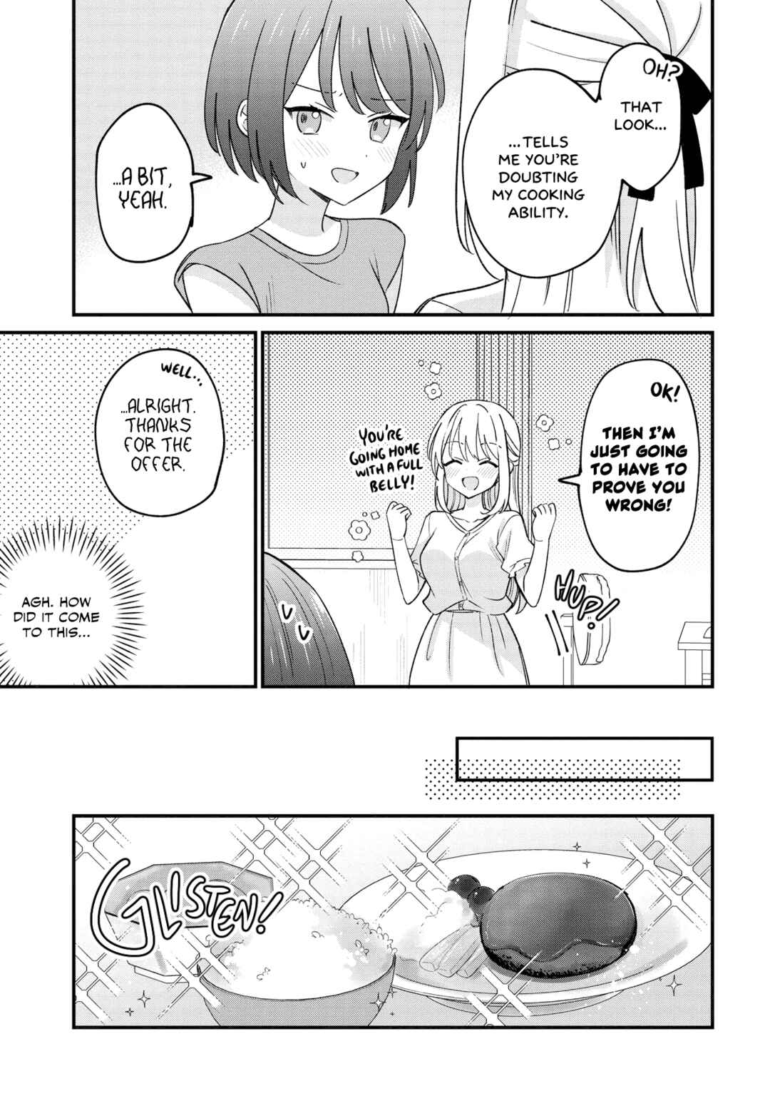 Page 15 Chapter 3 Kao dake yoi Classmate ga, Yatara to Guigui Kuru Yuri no Hanashi.