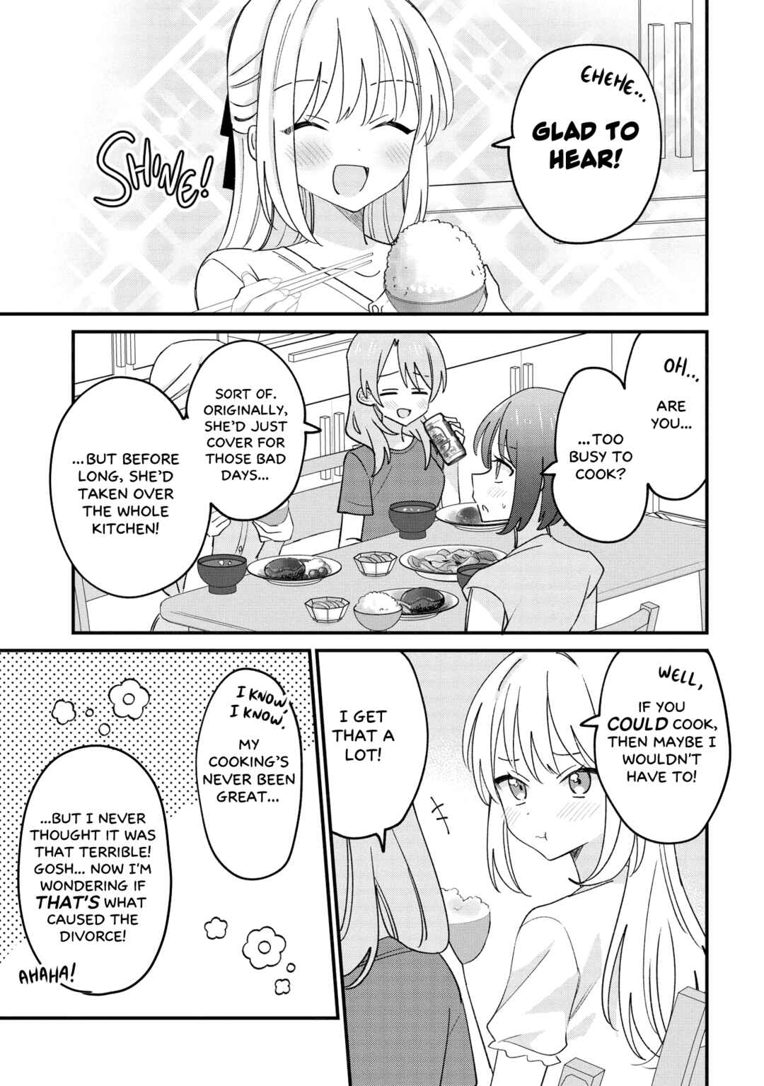 Page 17 Chapter 3 Kao dake yoi Classmate ga, Yatara to Guigui Kuru Yuri no Hanashi.