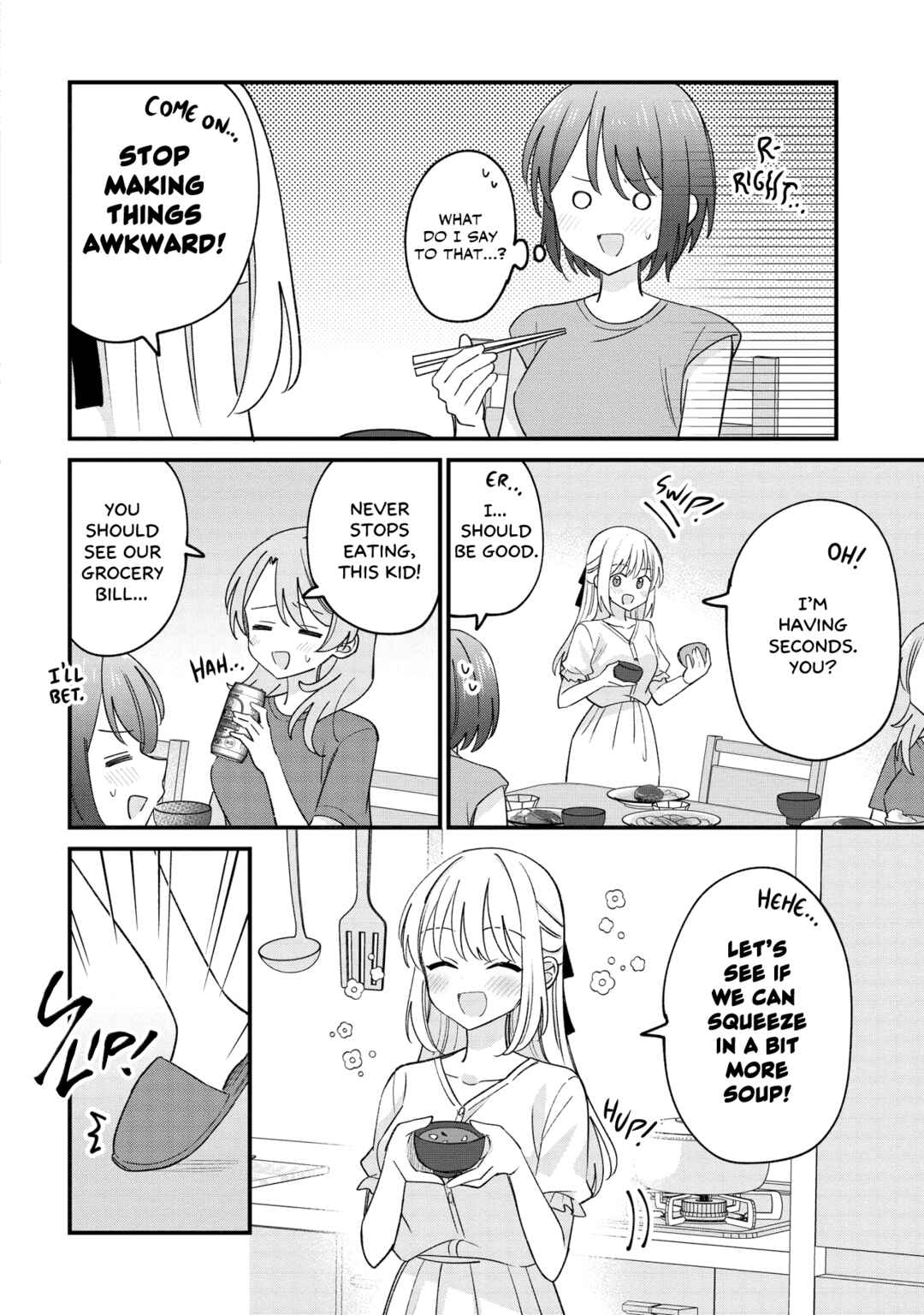 Page 18 Chapter 3 Kao dake yoi Classmate ga, Yatara to Guigui Kuru Yuri no Hanashi.