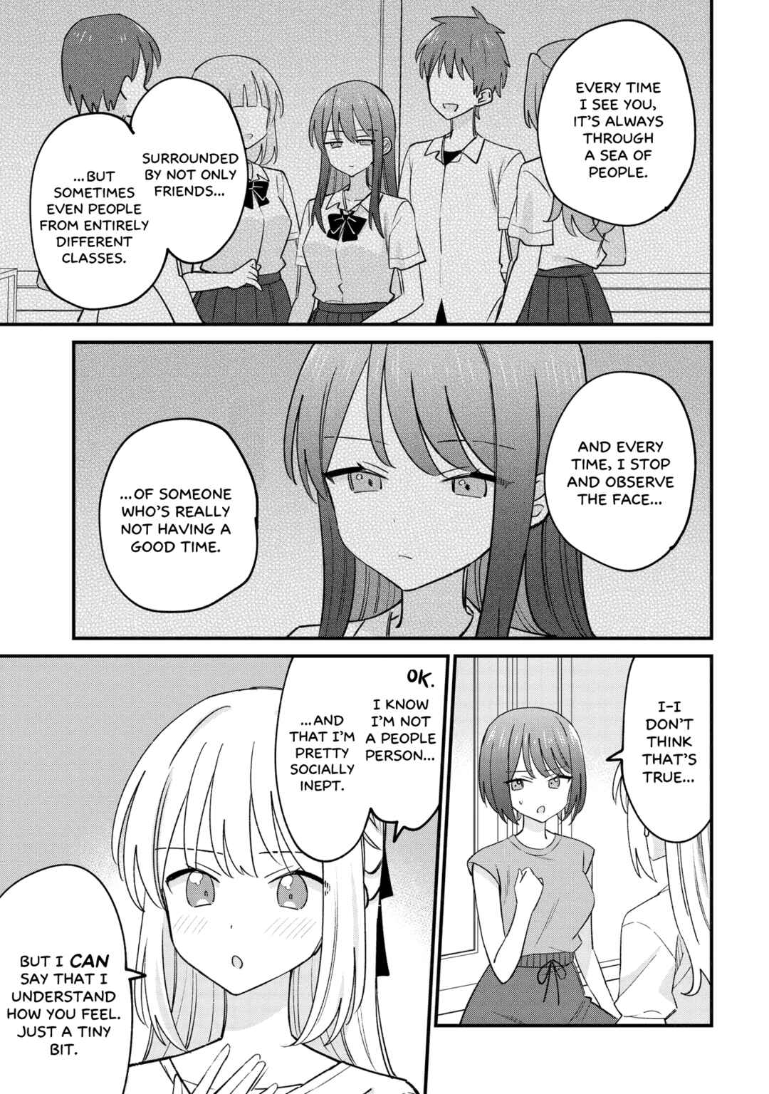 Page 3 Chapter 3 Kao dake yoi Classmate ga, Yatara to Guigui Kuru Yuri no Hanashi.