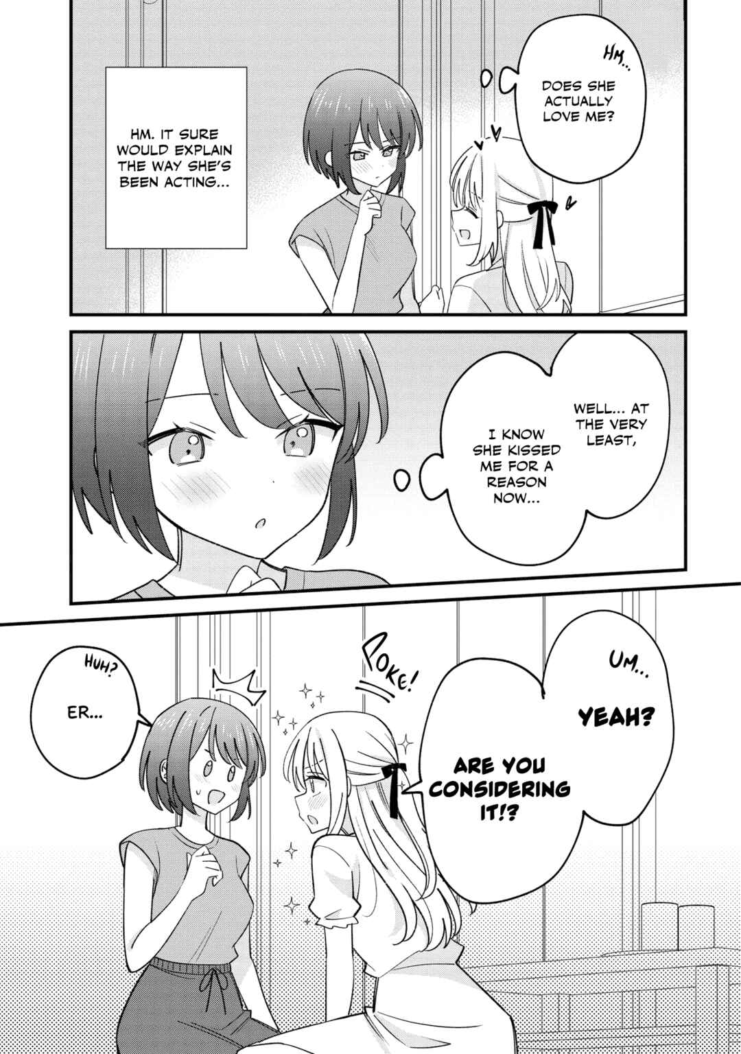 Page 7 Chapter 3 Kao dake yoi Classmate ga, Yatara to Guigui Kuru Yuri no Hanashi.