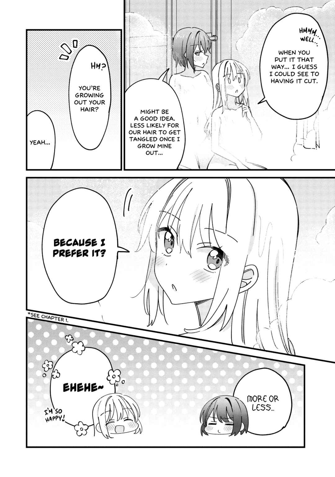 Page 4 Chapter 9 Kao dake yoi Classmate ga, Yatara to Guigui Kuru Yuri no Hanashi.