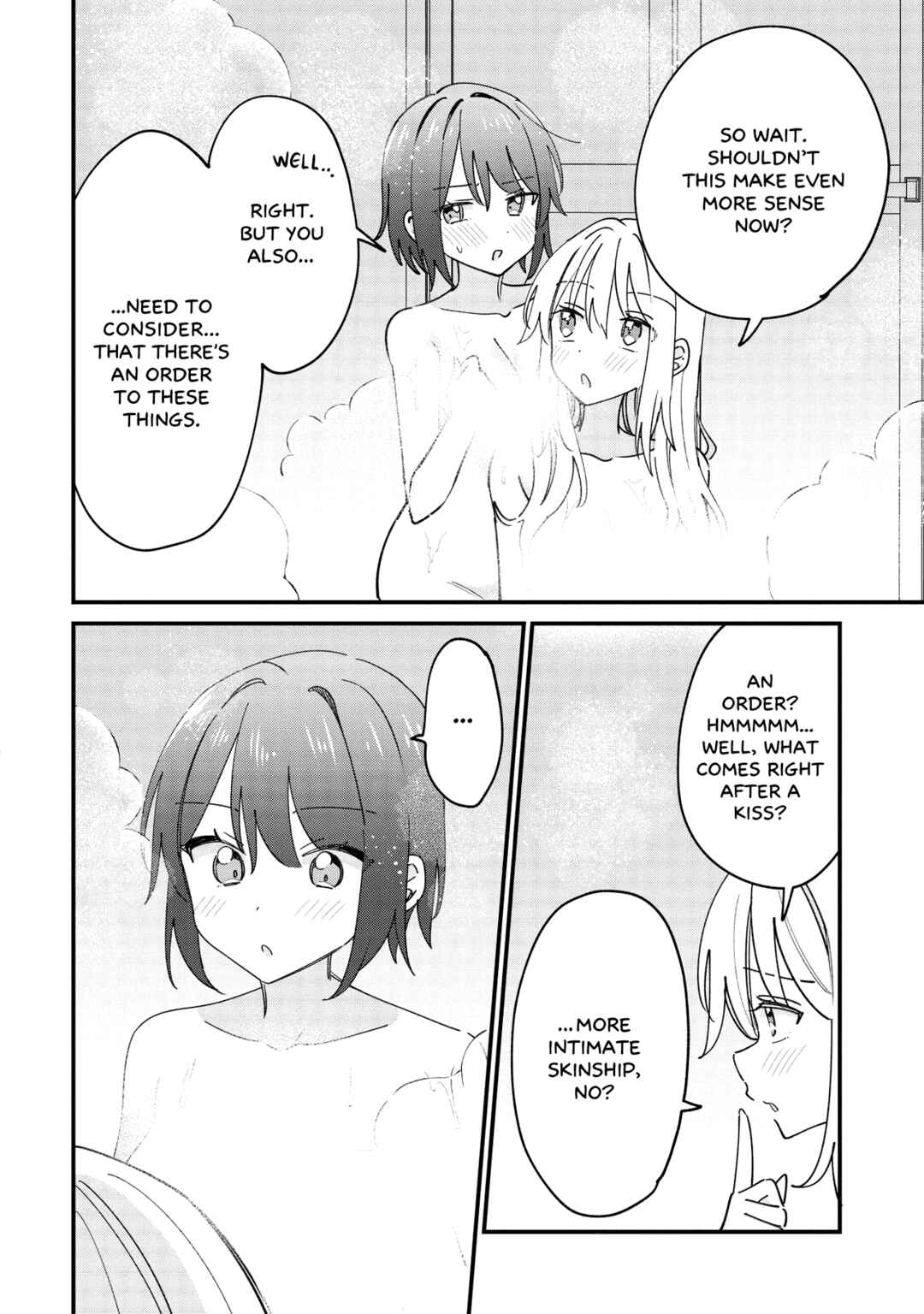 Page 8 Chapter 9 Kao dake yoi Classmate ga, Yatara to Guigui Kuru Yuri no Hanashi.
