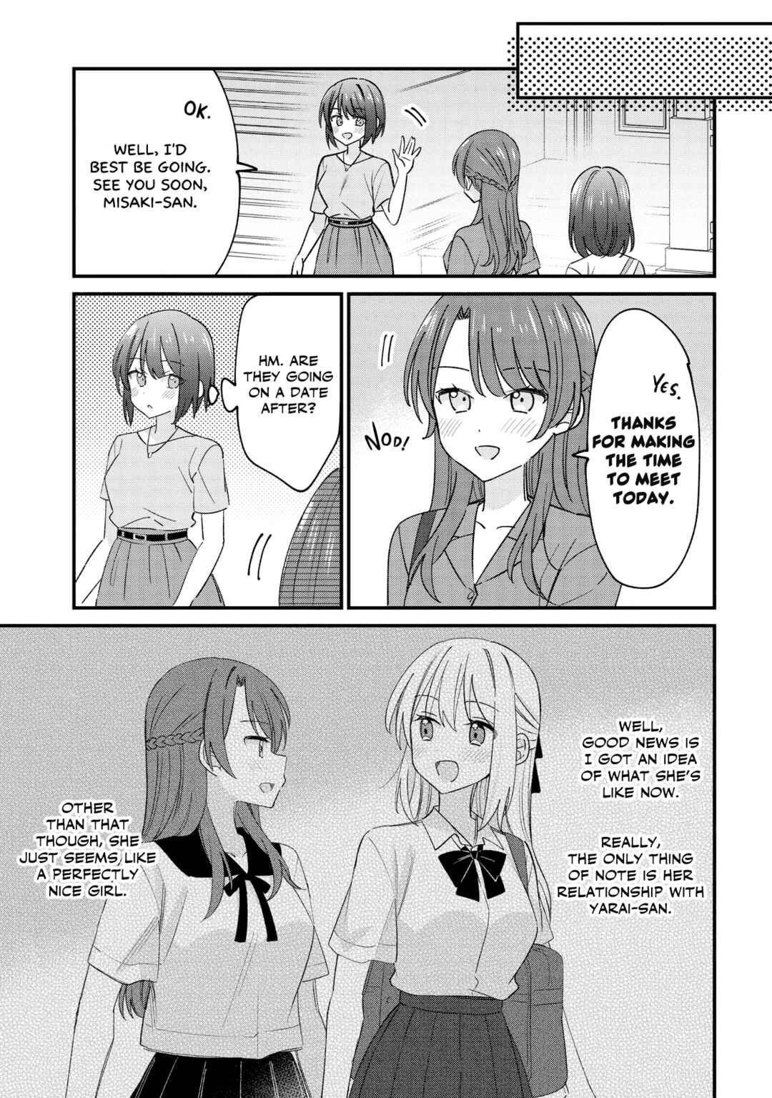 Page 11 Chapter 5.1 Kao dake yoi Classmate ga, Yatara to Guigui Kuru Yuri no Hanashi.