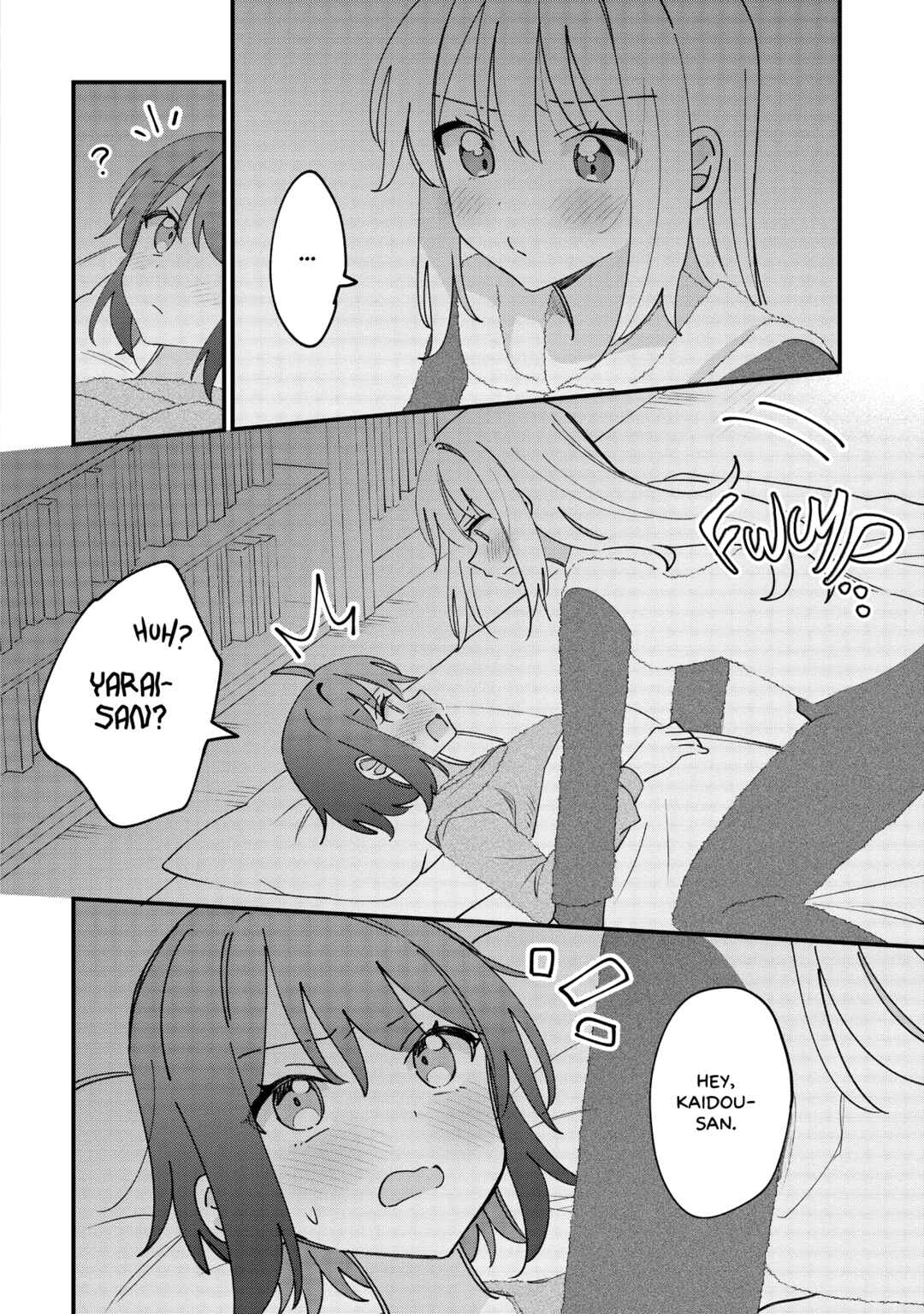 Page 10 Chapter 9.1 Kao dake yoi Classmate ga, Yatara to Guigui Kuru Yuri no Hanashi.