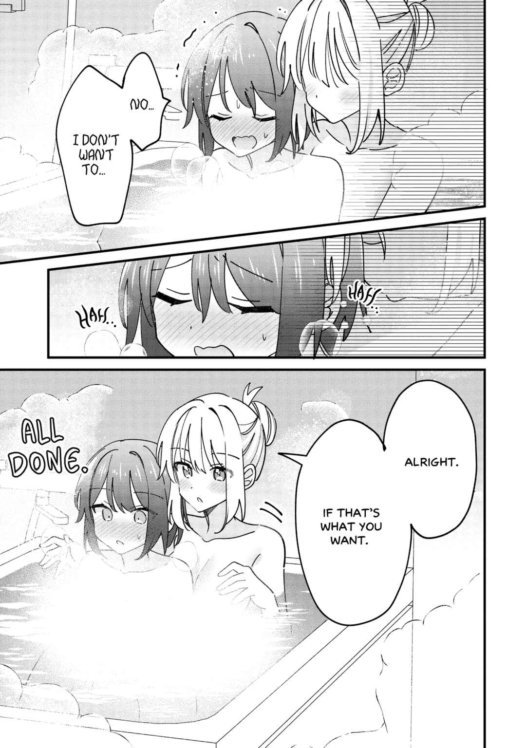 Page 3 Chapter 9.1 Kao dake yoi Classmate ga, Yatara to Guigui Kuru Yuri no Hanashi.