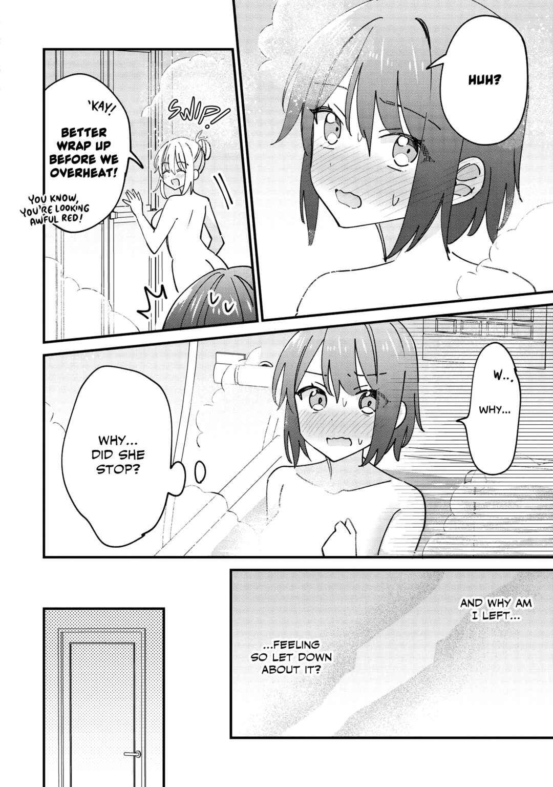 Page 4 Chapter 9.1 Kao dake yoi Classmate ga, Yatara to Guigui Kuru Yuri no Hanashi.