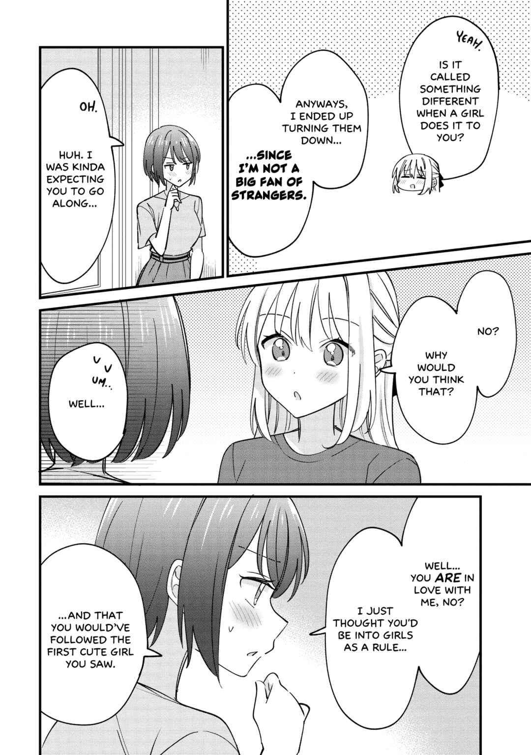 Page 15 Chapter 6 Kao dake yoi Classmate ga, Yatara to Guigui Kuru Yuri no Hanashi.