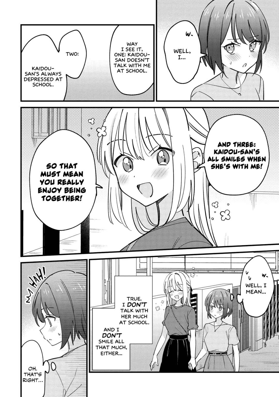 Page 9 Chapter 6 Kao dake yoi Classmate ga, Yatara to Guigui Kuru Yuri no Hanashi.