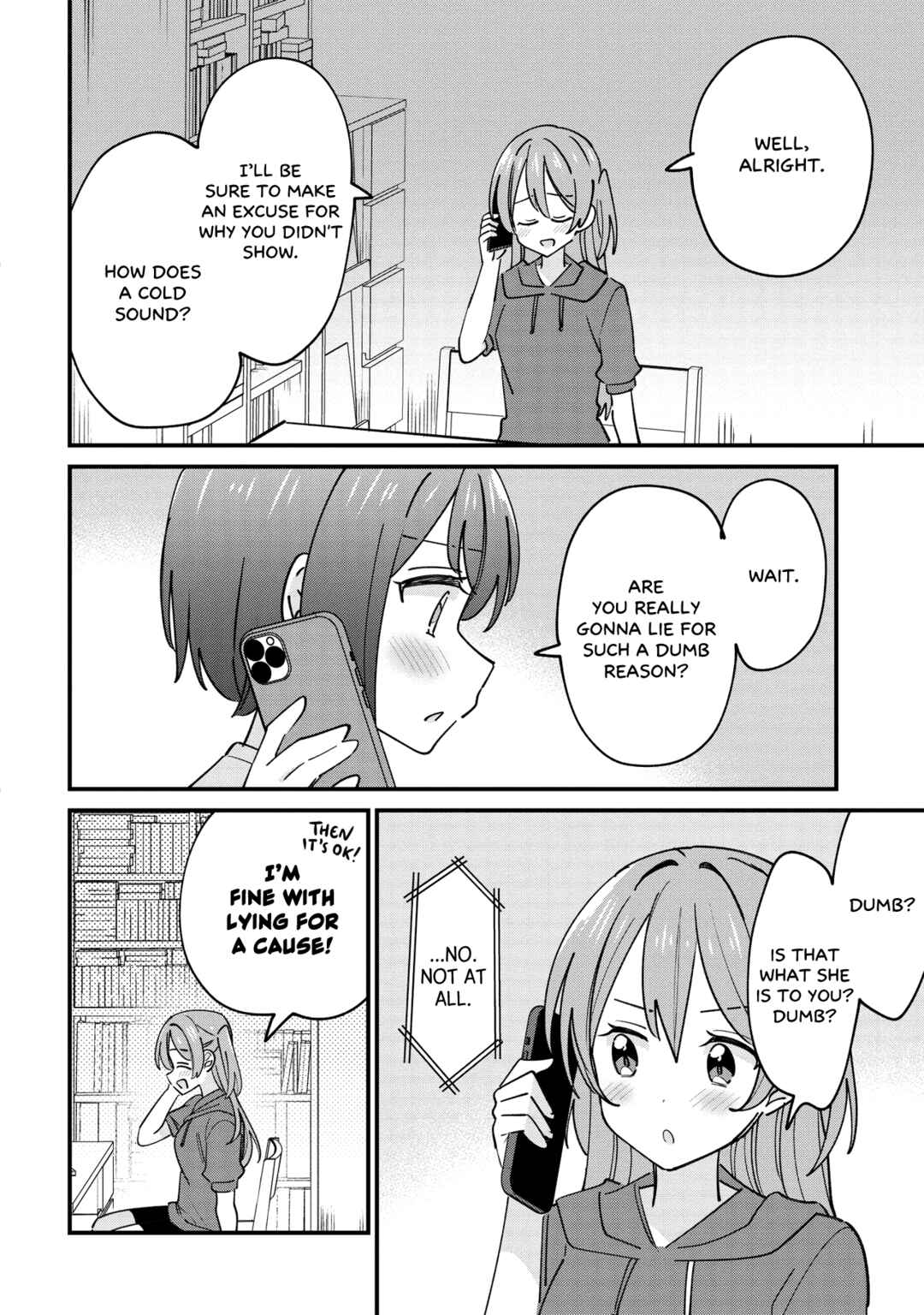Page 11 Chapter 6.1 Kao dake yoi Classmate ga, Yatara to Guigui Kuru Yuri no Hanashi.