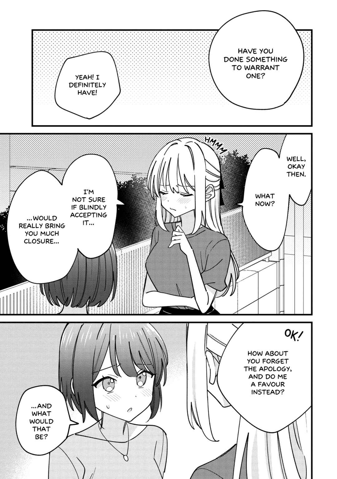 Page 2 Chapter 6.1 Kao dake yoi Classmate ga, Yatara to Guigui Kuru Yuri no Hanashi.