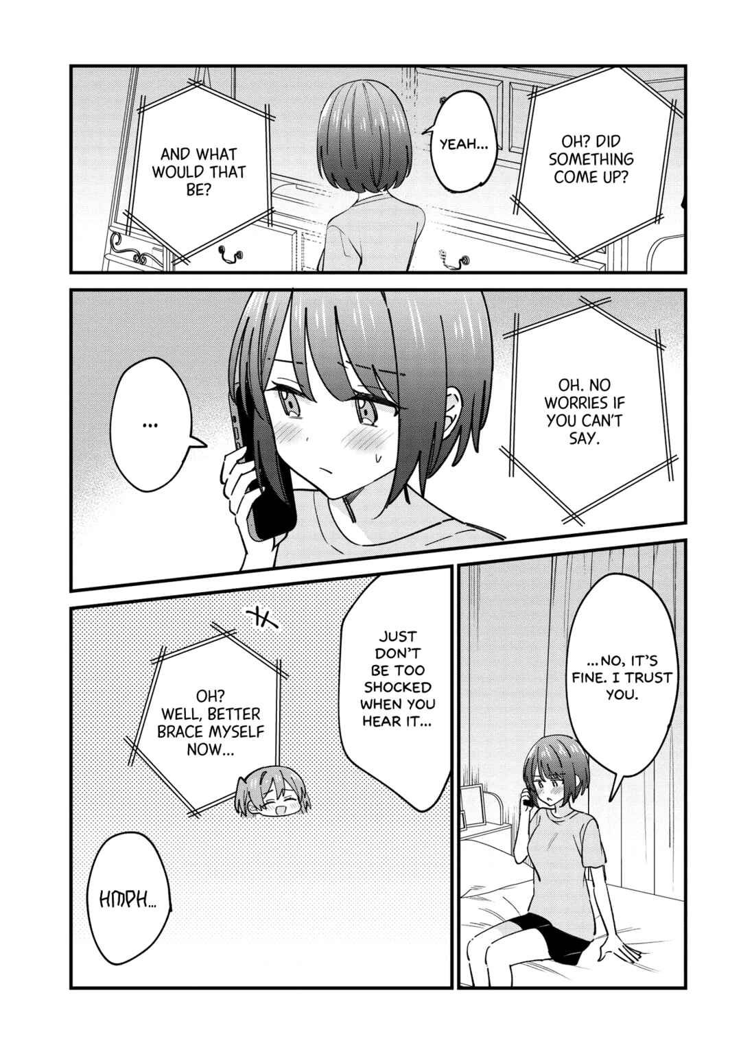 Page 6 Chapter 6.1 Kao dake yoi Classmate ga, Yatara to Guigui Kuru Yuri no Hanashi.