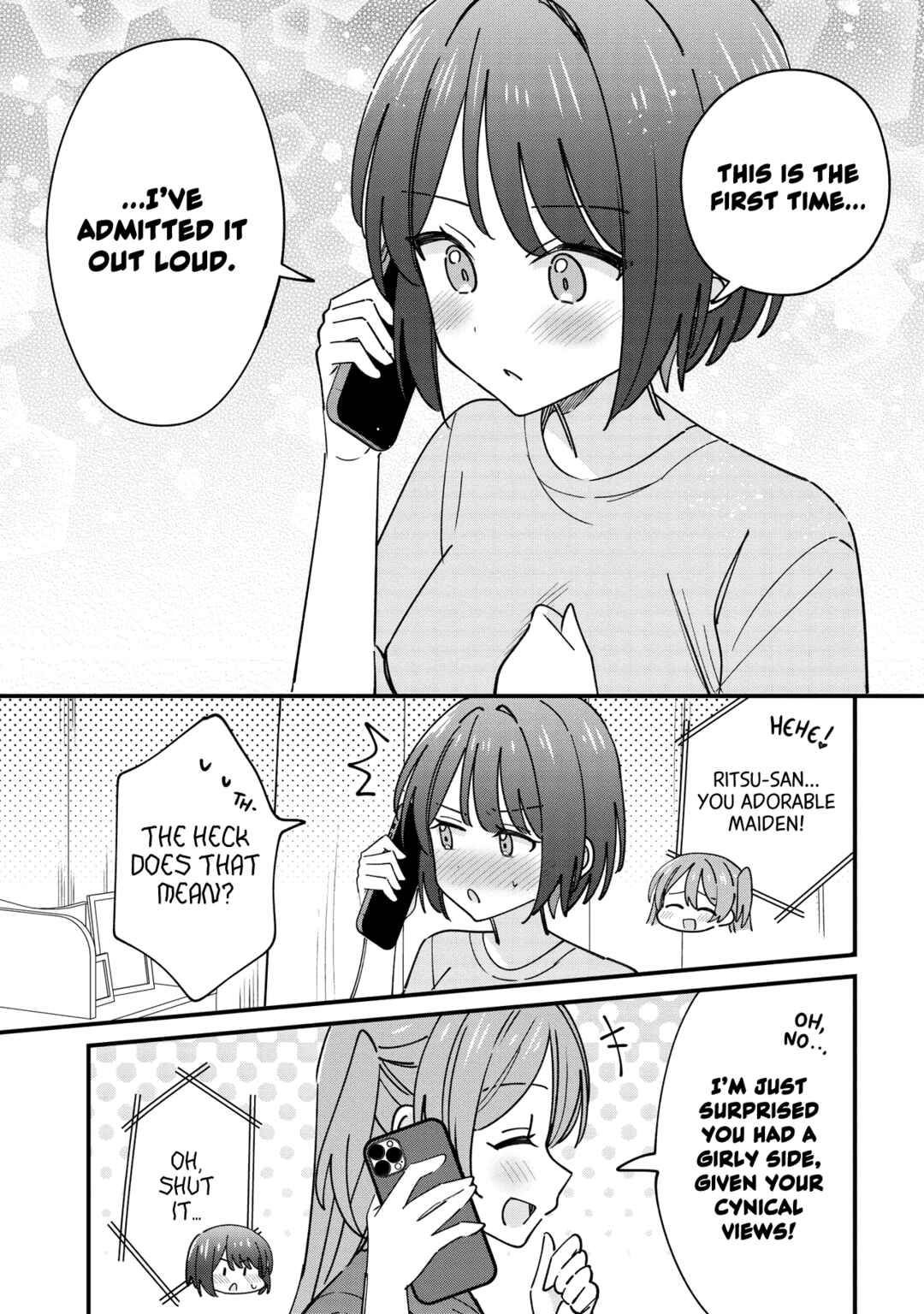 Page 8 Chapter 6.1 Kao dake yoi Classmate ga, Yatara to Guigui Kuru Yuri no Hanashi.