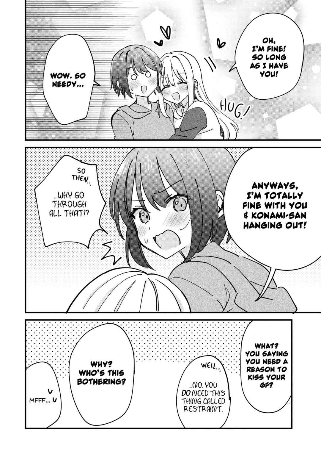 Page 5 Chapter 10.2 Kao dake yoi Classmate ga, Yatara to Guigui Kuru Yuri no Hanashi.