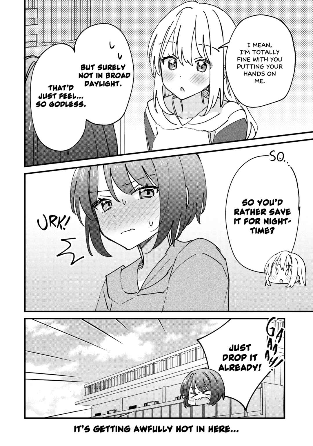 Page 7 Chapter 10.2 Kao dake yoi Classmate ga, Yatara to Guigui Kuru Yuri no Hanashi.