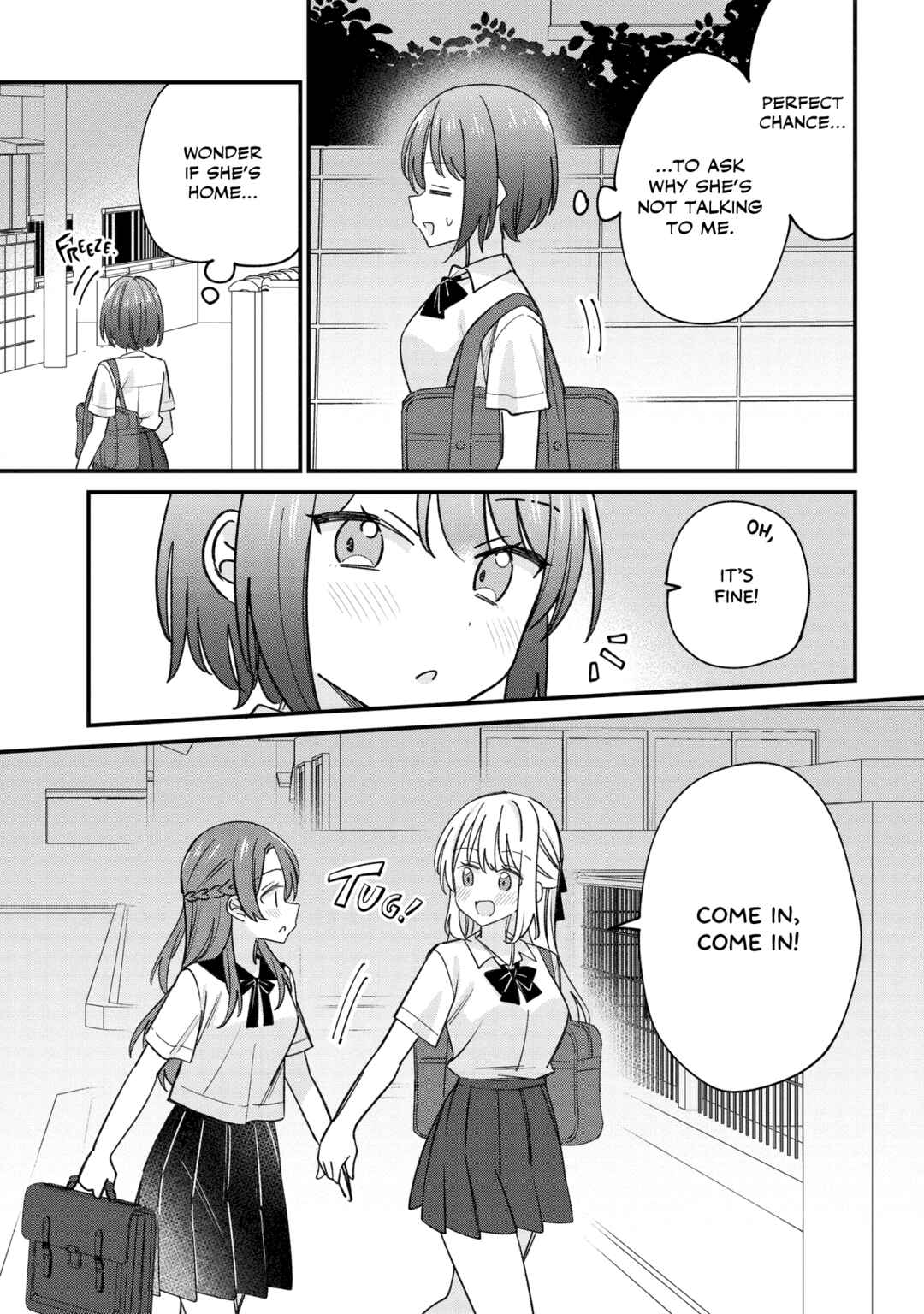 Page 13 Chapter 5 Kao dake yoi Classmate ga, Yatara to Guigui Kuru Yuri no Hanashi.