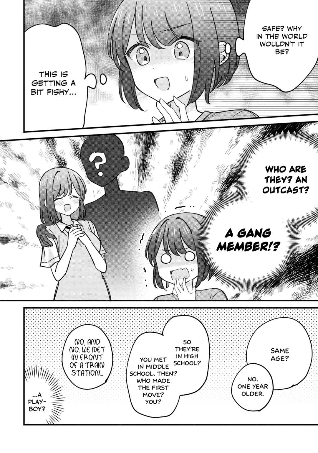 Page 4 Chapter 5 Kao dake yoi Classmate ga, Yatara to Guigui Kuru Yuri no Hanashi.