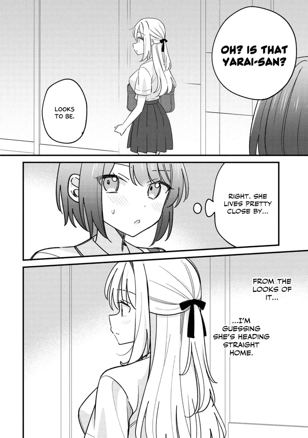 Page 8 Chapter 5 Kao dake yoi Classmate ga, Yatara to Guigui Kuru Yuri no Hanashi.