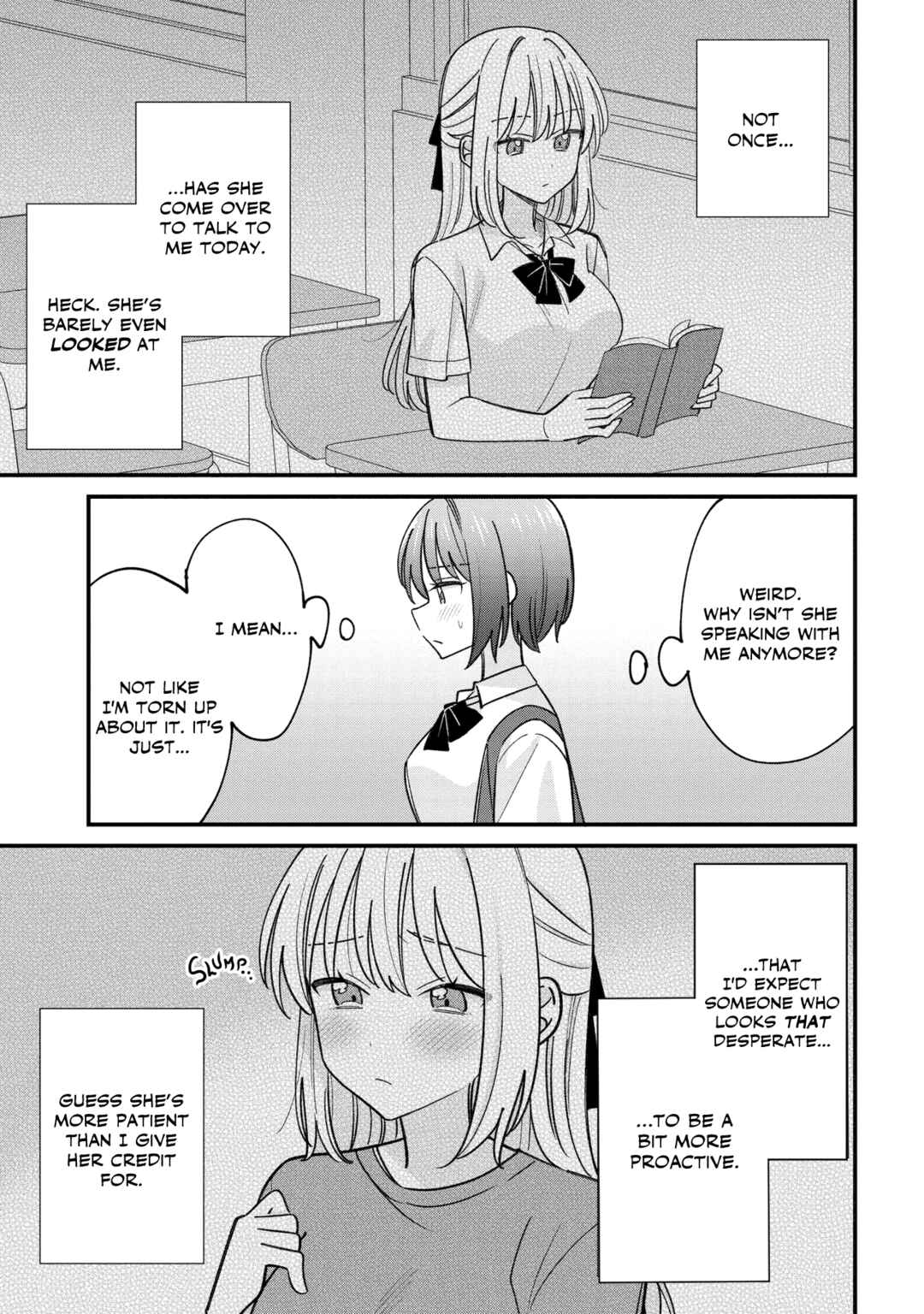Page 9 Chapter 5 Kao dake yoi Classmate ga, Yatara to Guigui Kuru Yuri no Hanashi.