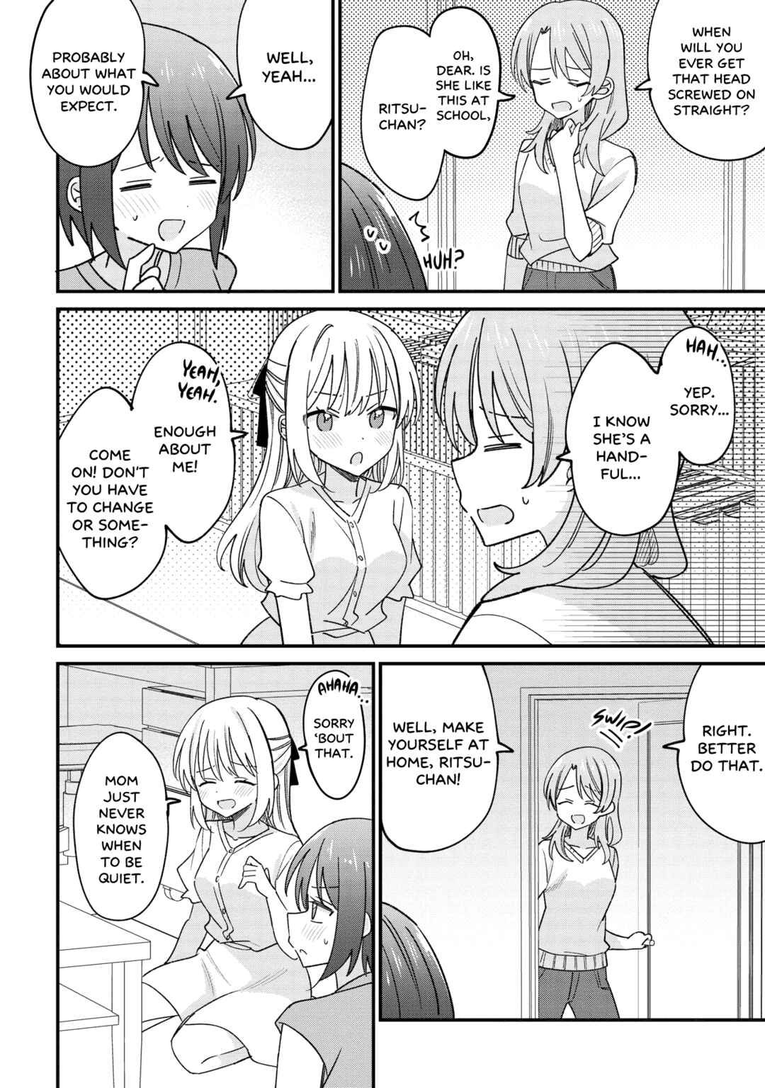 Page 6 Chapter 2.1 Kao dake yoi Classmate ga, Yatara to Guigui Kuru Yuri no Hanashi.