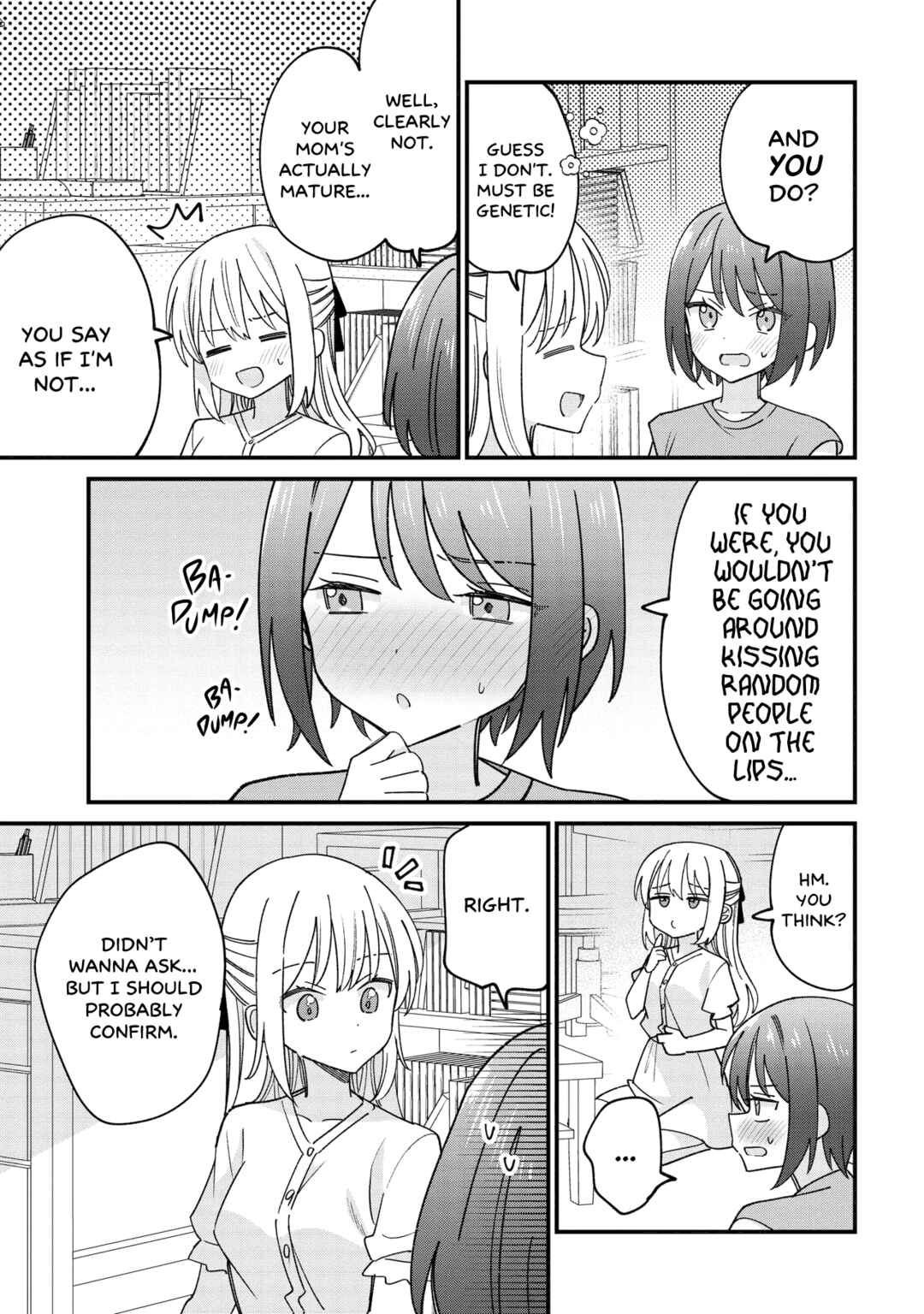Page 7 Chapter 2.1 Kao dake yoi Classmate ga, Yatara to Guigui Kuru Yuri no Hanashi.