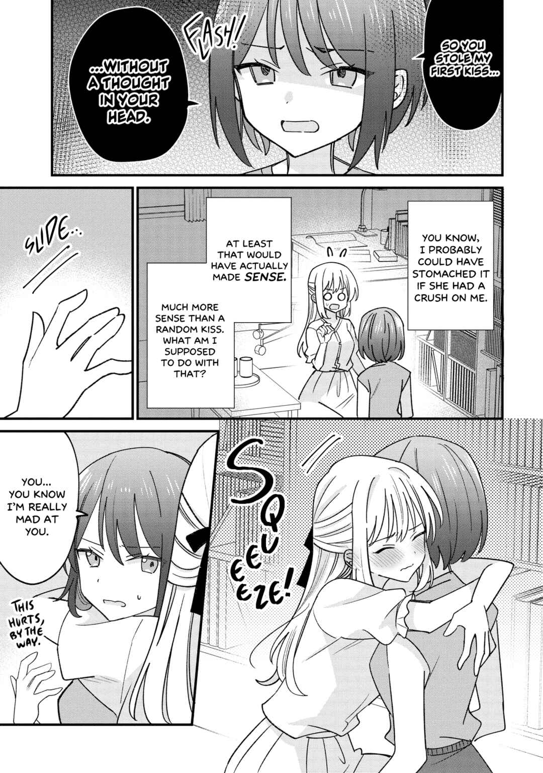 Page 9 Chapter 2.1 Kao dake yoi Classmate ga, Yatara to Guigui Kuru Yuri no Hanashi.
