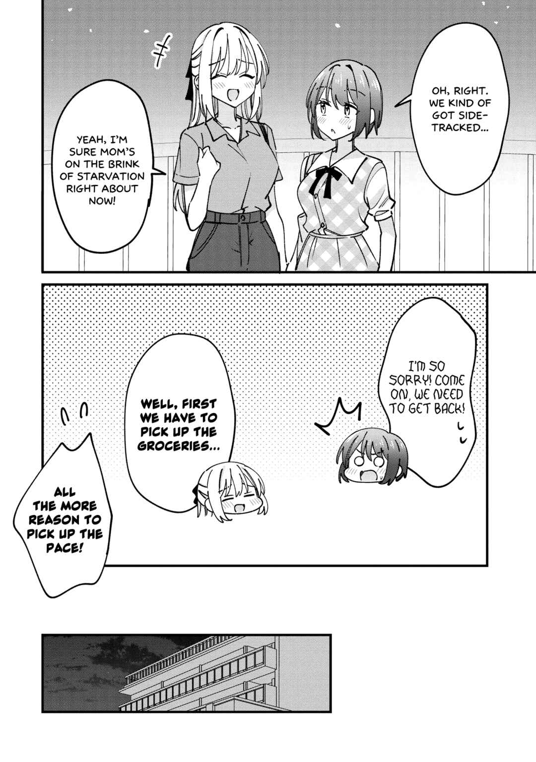Page 1 Chapter 8.1 Kao dake yoi Classmate ga, Yatara to Guigui Kuru Yuri no Hanashi.